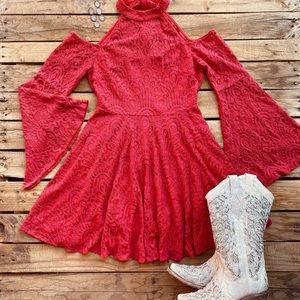 3X Red Off Market Dress NWT